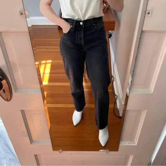 Madewell “Low Slung Straight” Jeans - Picture 2 of 8